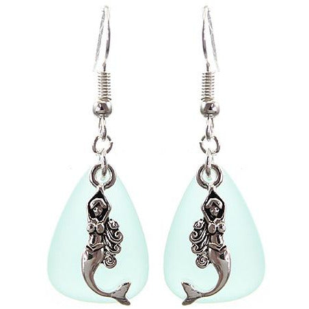 Sea Glass Earrings -- Choice of Style - BFF Here
