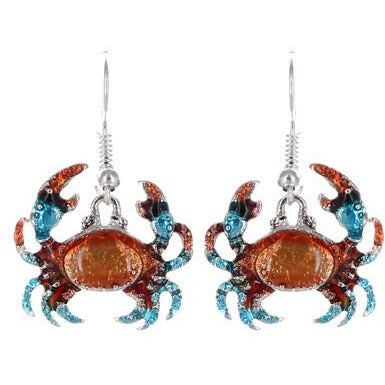 Crab Earrings - BFF Here