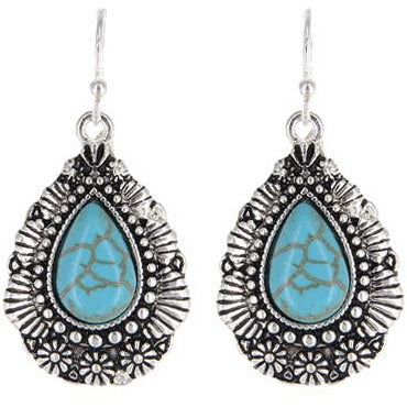 Navajo Teardrop Earrings - BFF Here