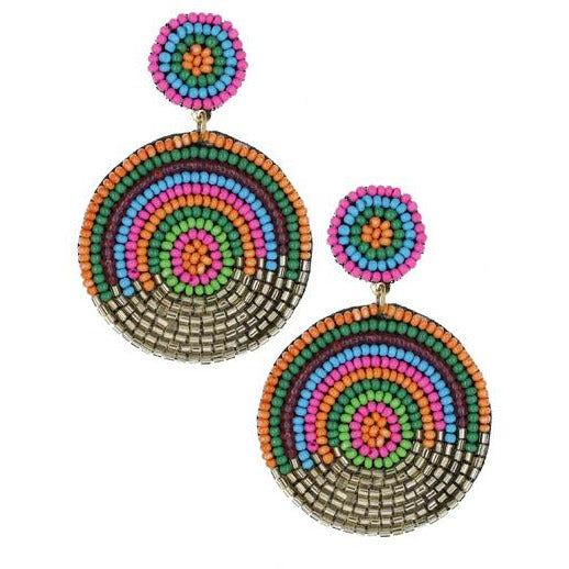 Gloria Seed Bead Earrings - BFF Here