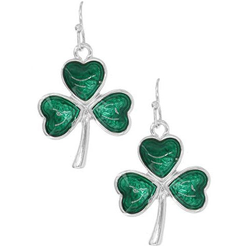 St Patrick Day Epoxy Earrings - BFF Here