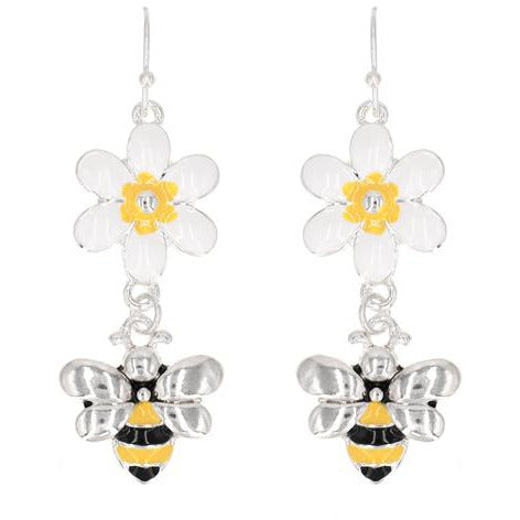 Garden Bee Earrings - BFF Here