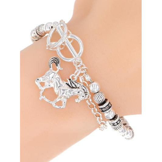 Horse Charm Bracelet - BFF Here