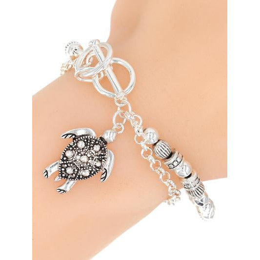 Turtle Charm Bracelet - BFF Here