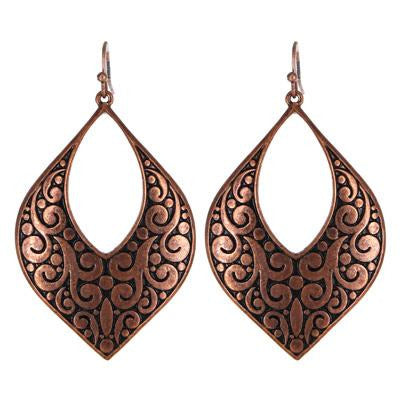 Filigree Earrings -- Choice of Color - BFF Here