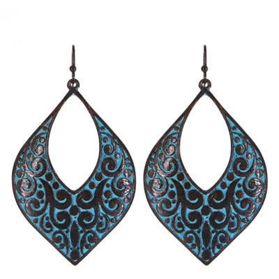 Filigree Earrings -- Choice of Color - BFF Here