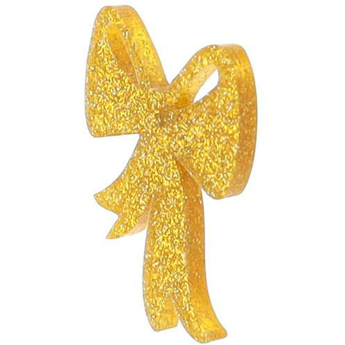 Christmas Bow Earrings -- Choice of Color - BFF Here