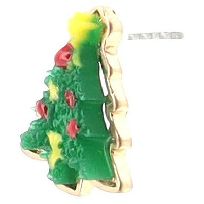 Christmas Tree Druzy Earrings - BFF Here