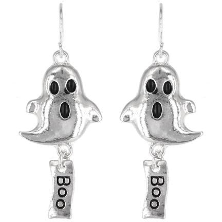 Boo Ghost Dangle Earring  -- Choice of Color - BFF Here