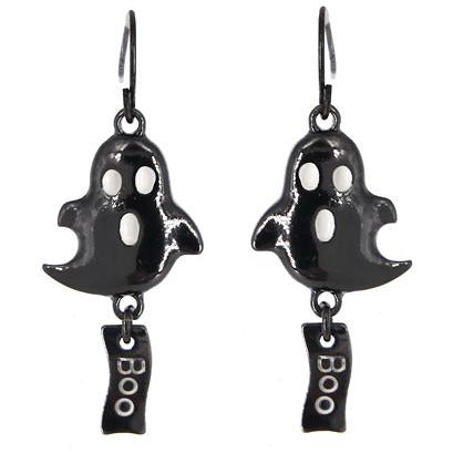 Boo Ghost Dangle Earring  -- Choice of Color - BFF Here