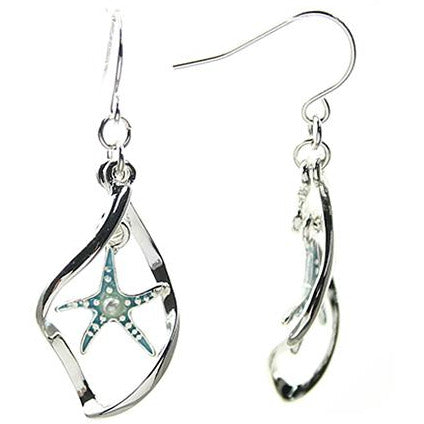 Curved Starfish Earrings - BFF Here