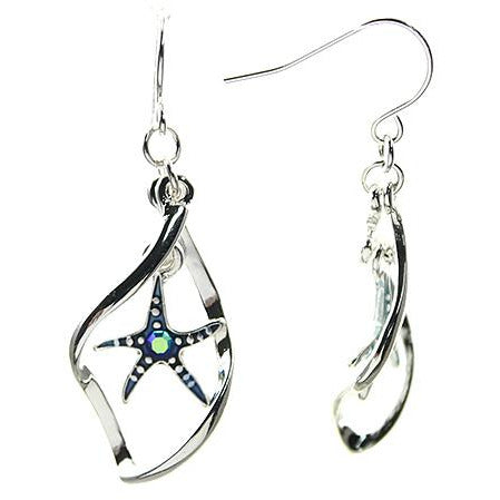 Curved Starfish Earrings - BFF Here