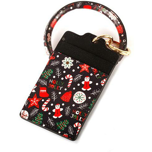 Christmas ID Keychain -- Choice of Style - BFF Here
