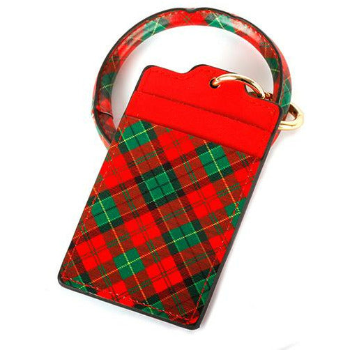 Christmas ID Keychain -- Choice of Style - BFF Here