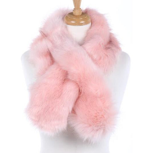 Faux Fur Scarf -- Choice of Color - BFF Here