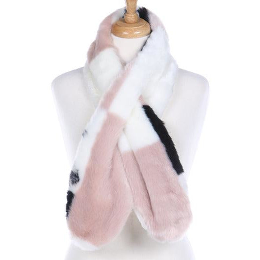 Faux Fur Scarf -- Choice of Color - BFF Here