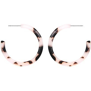 Multi Color Hoop Earrings - Choice of Color - BFF Here