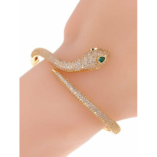 Izzy Snake Bangle Bracelet - BFF Here