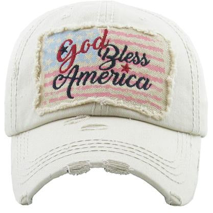 God Bless America Cap - BFF Here