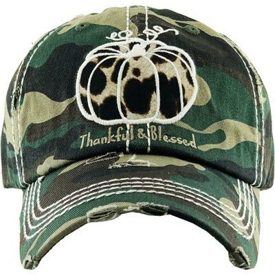 Thankful & Blessed Vintage Hat - BFF Here