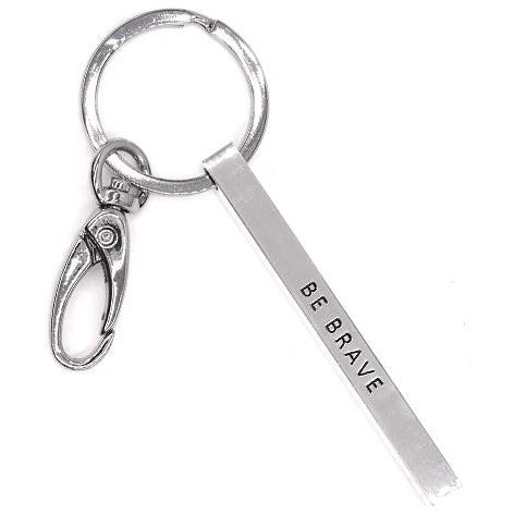 Be Brave - Keychain - BFF Here