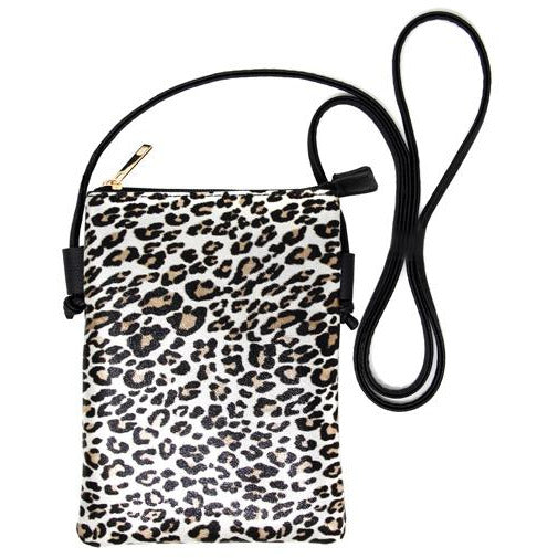 Animal Print Crossbody - Silver - BFF Here