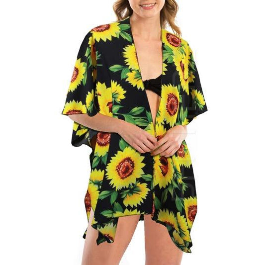 Sunflower Beach Coverup -- Choice of Color - BFF Here