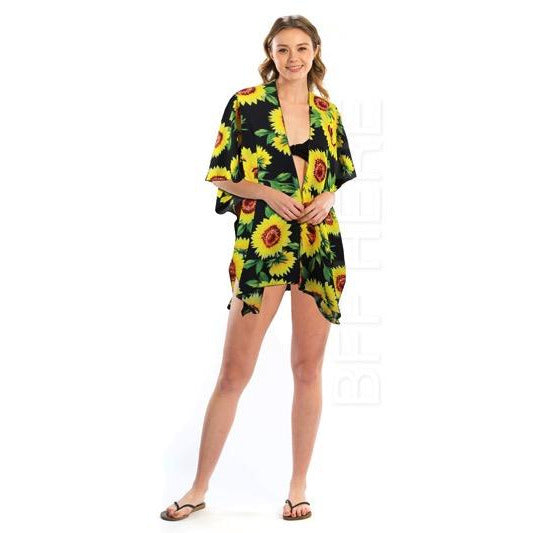 Sunflower Beach Coverup -- Choice of Color - BFF Here