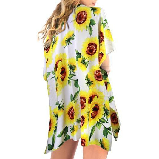 Sunflower Beach Coverup -- Choice of Color - BFF Here