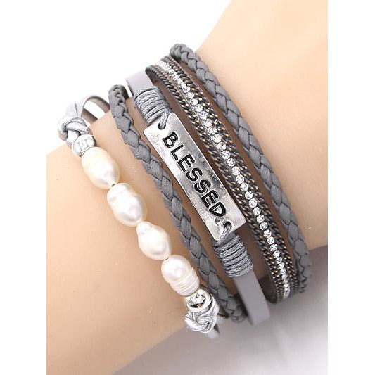 Blessed Bracelet -- Choice of Color - BFF Here