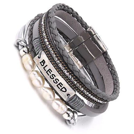 Blessed Bracelet -- Choice of Color - BFF Here