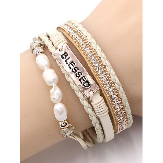 Blessed Bracelet -- Choice of Color - BFF Here