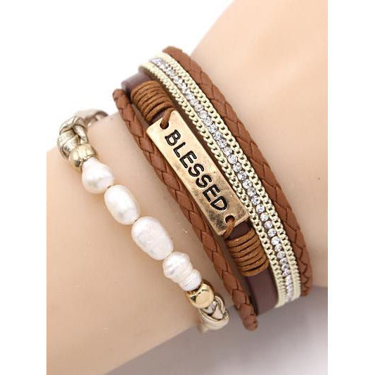 Blessed Bracelet -- Choice of Color - BFF Here