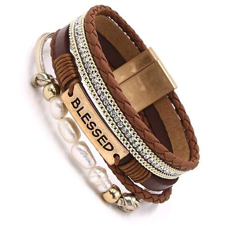 Blessed Bracelet -- Choice of Color - BFF Here