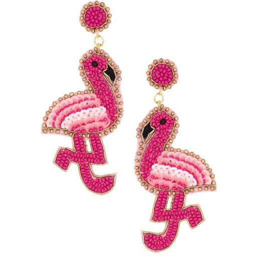 Lexie The Flamingo Earrings - BFF Here