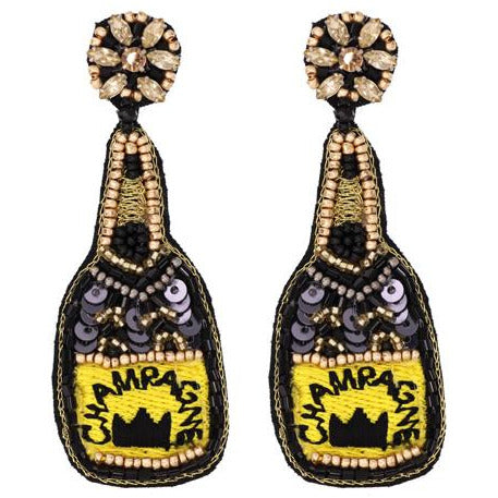 Bubbly Seed Bead Earrings -- Choice of Color - BFF Here