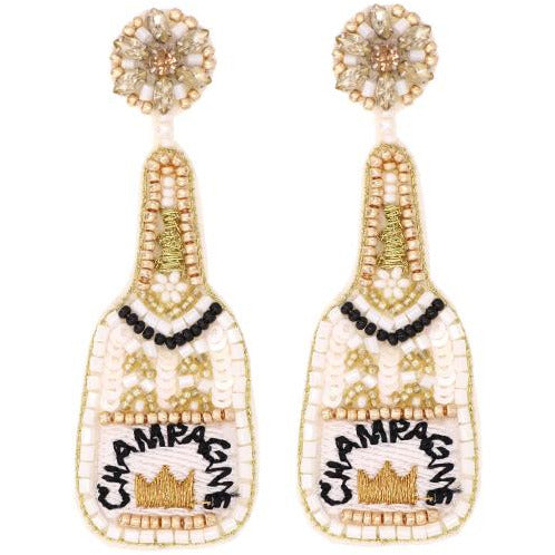Bubbly Seed Bead Earrings -- Choice of Color - BFF Here