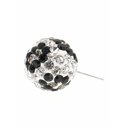 Leopard Print Rhinestone Earrings - BFF Here