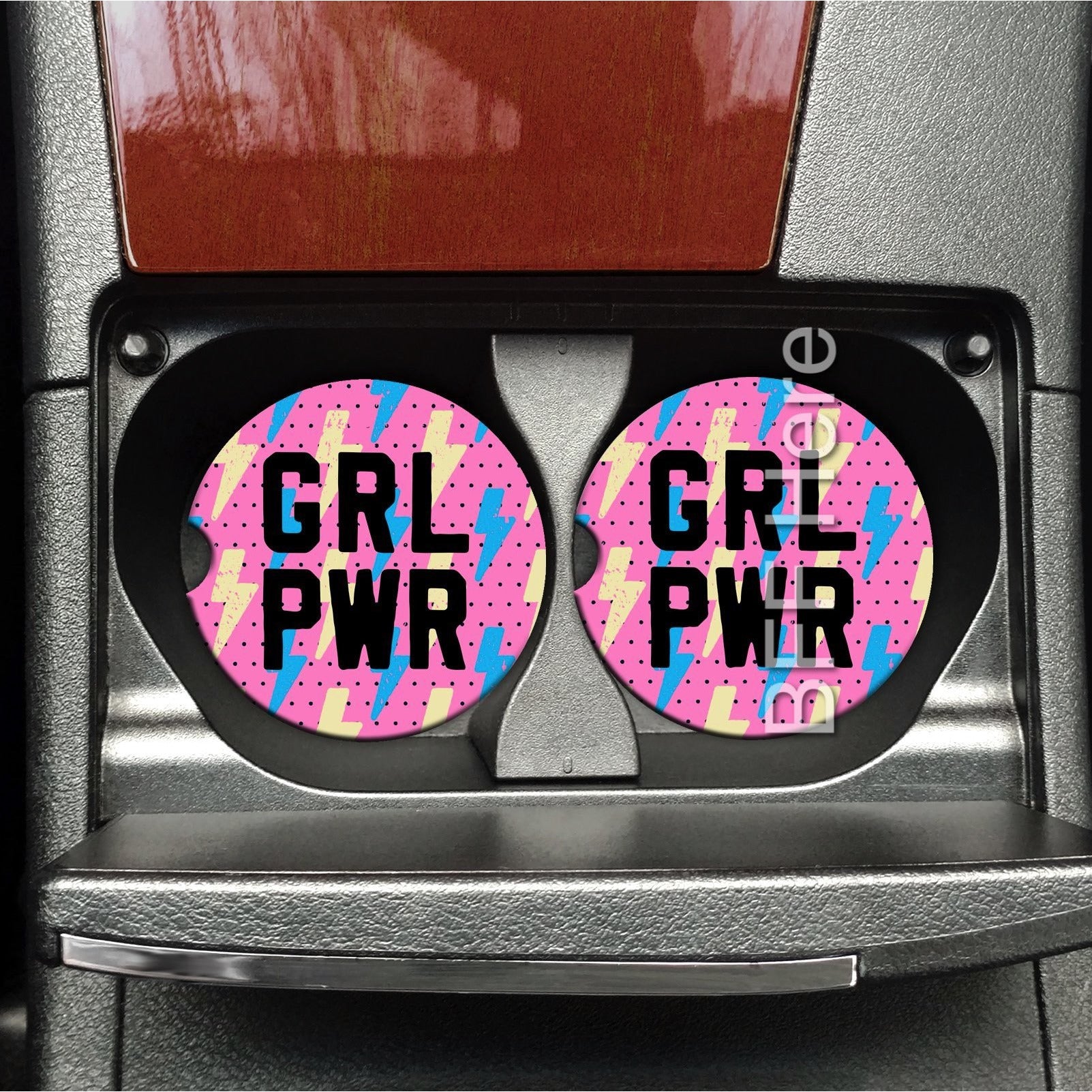 Girl Power Car Coaster - BFF Here