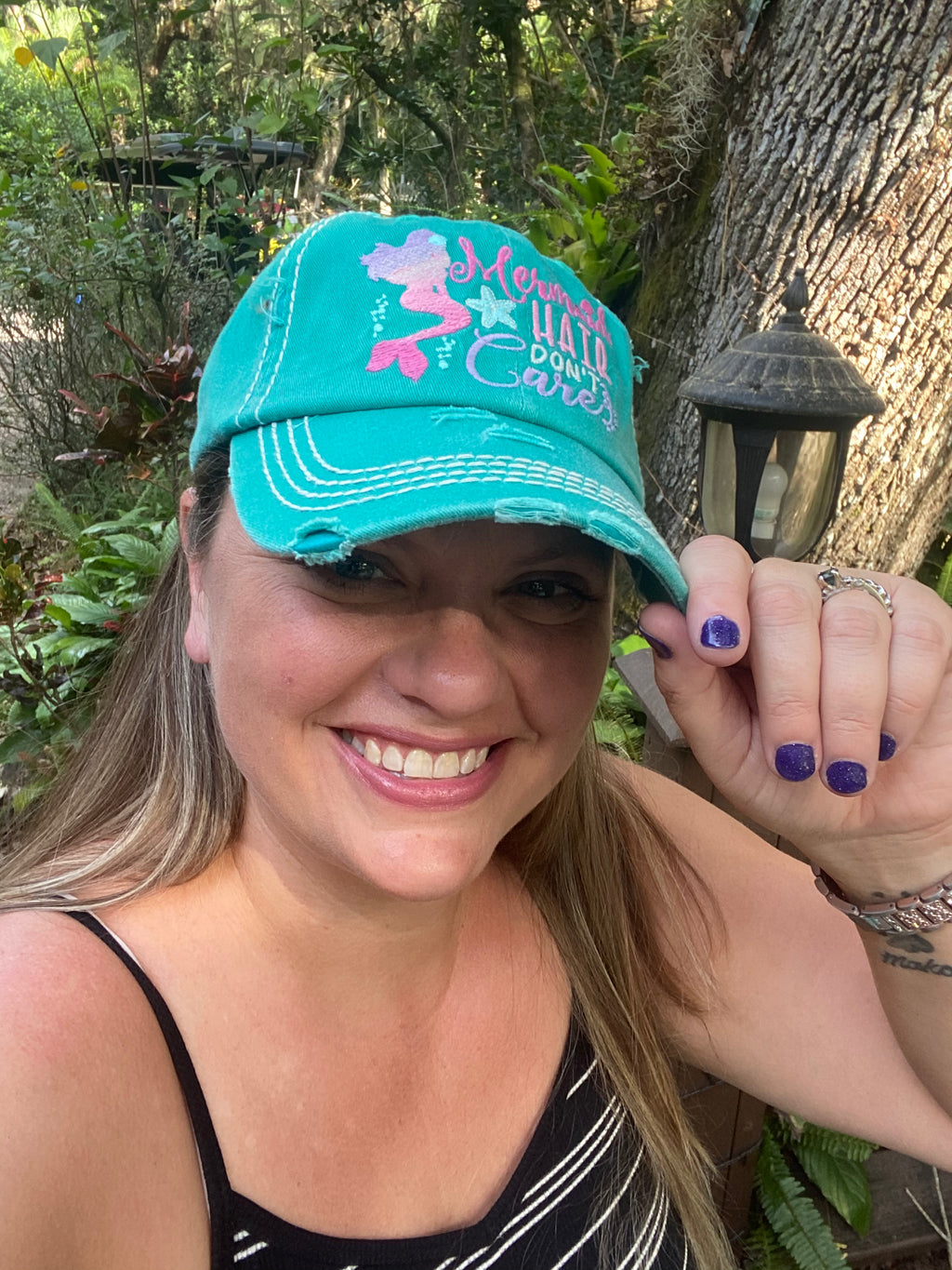 Mermaid Hair Vintage Hat - BFF Here