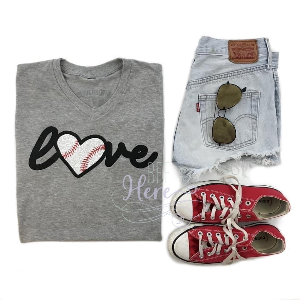 Baseball Love T-Shirt - BFF Here