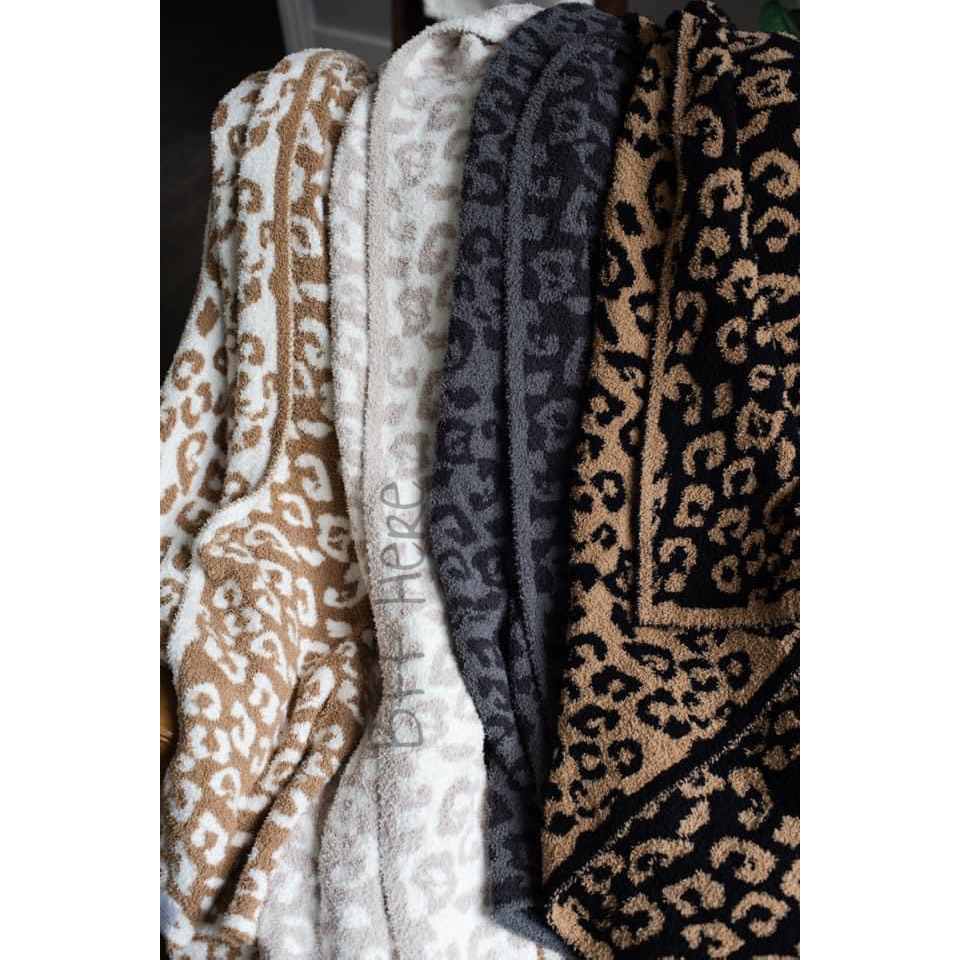 Dreamy Luxe Leopard Blanket - BFF Here