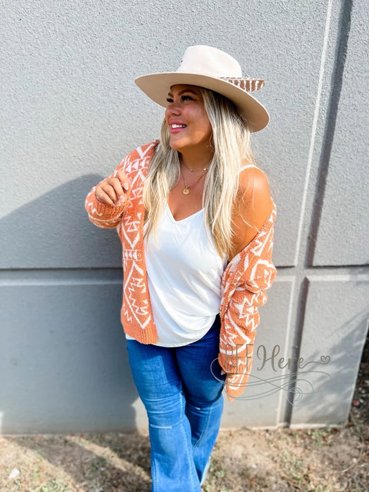 Aztec Reversible Cardigan — Choice of Color - BFF Here