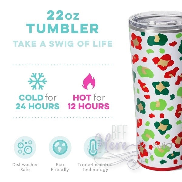 Jingle Jungle Tumbler (22oz) by Swig Life - BFF Here