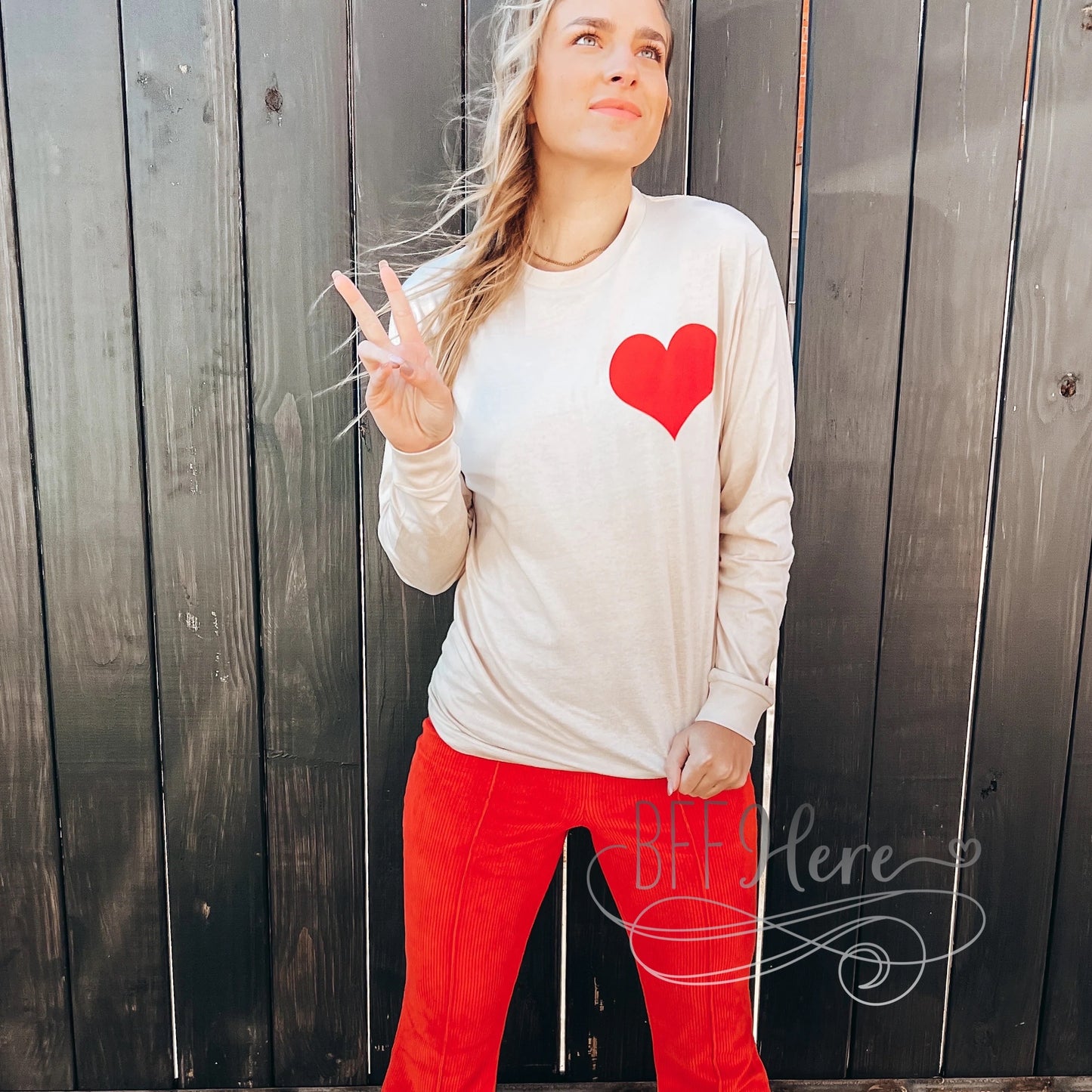 Love One Another Longsleeve Shirt - BFF Here