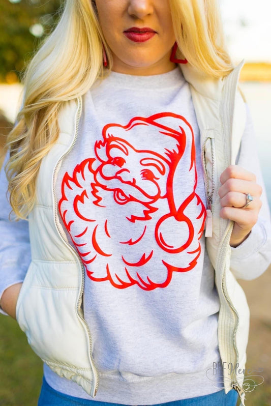 Santa Sweatshirt - BFF Here