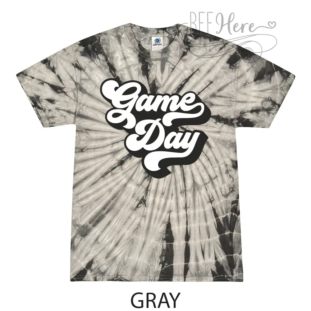 Game Day Tie Dye T-Shirt - BFF Here