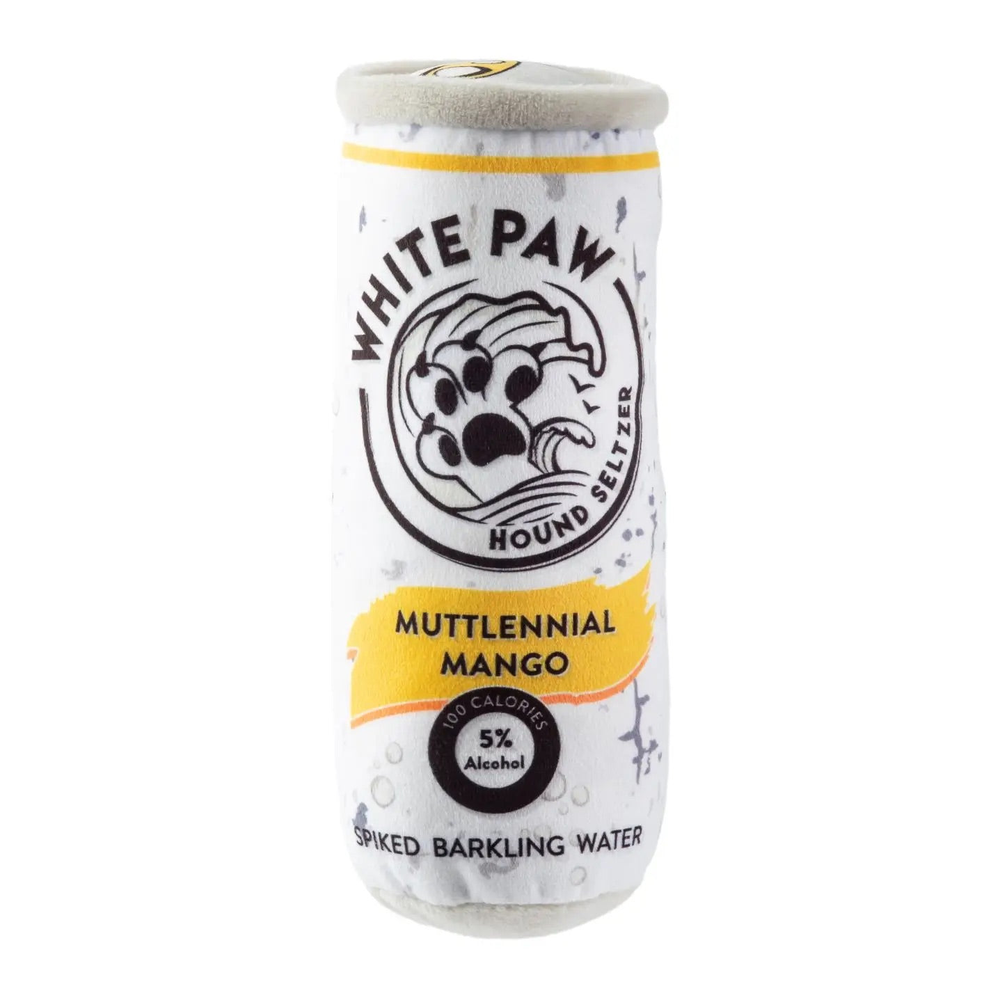 White Paw - Muttlennial Mango Dog Toy - BFF Here