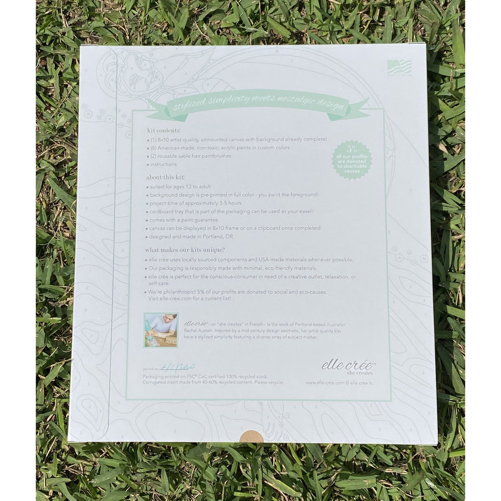 Seattle Space Needle Paint-by-Number Kit - BFF Here