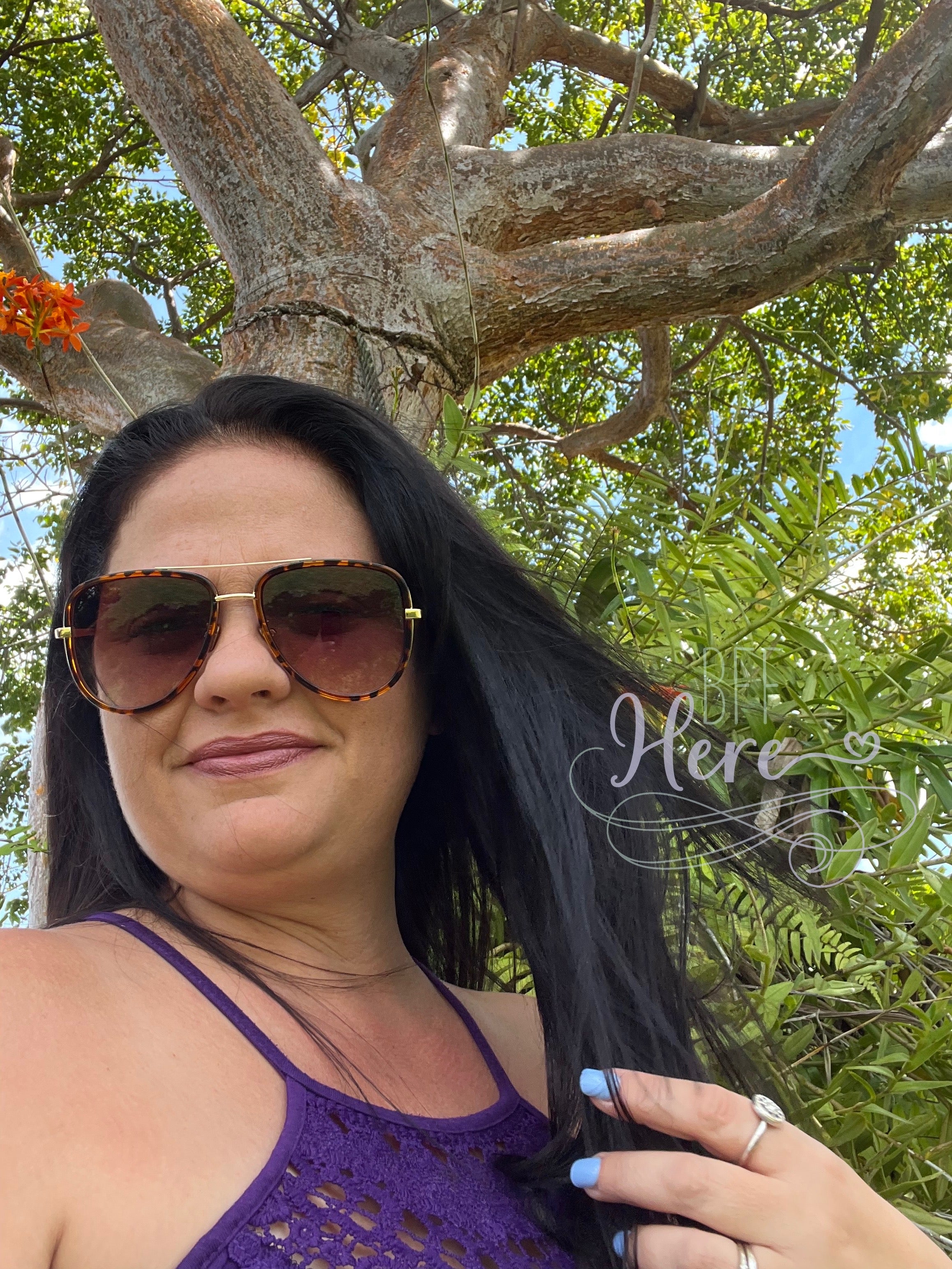Give Me Sun Aviator Sunglasses - BFF Here